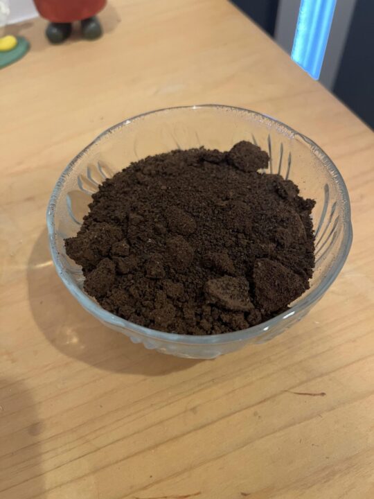 コーヒーかすを活用