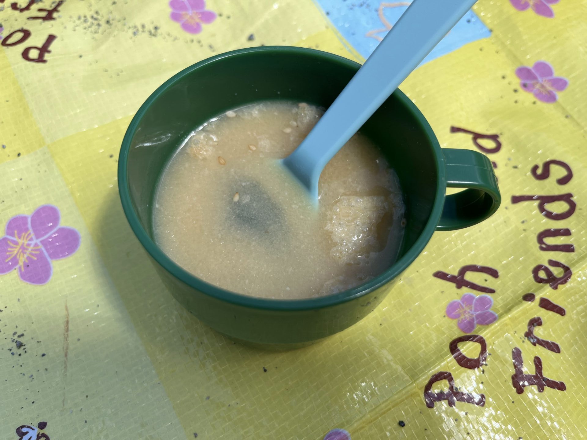 アウトドア味噌汁