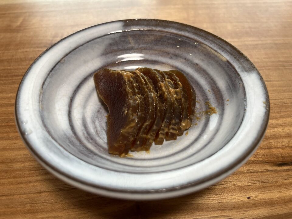頂き物の奈良漬