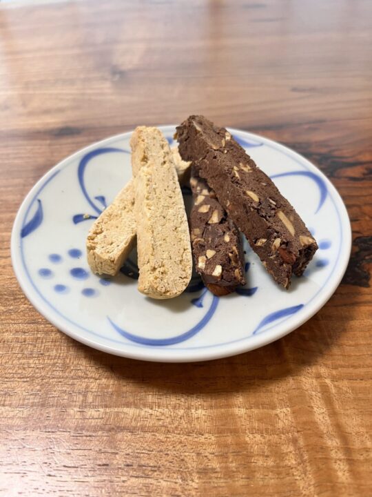 子どもたちが食べてみるみるなくなった、ビスコッティ